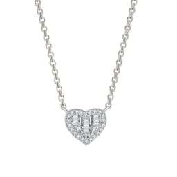 Aesthetic Pendant Necklaces for Women Korean Crystal Heart Gold Color Female Choker Chain on The Neck Jewelry Accessories N564