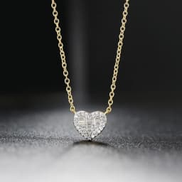 Aesthetic Pendant Necklaces for Women Korean Crystal Heart Gold Color Female Choker Chain on The Neck Jewelry Accessories N564
