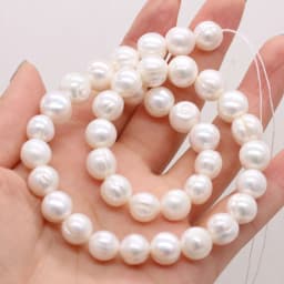 100% Natural Freshwater Pearl Rice Beads Exquisite Spacer Loose Bead For Jewelry Making DIY Charms Bracelet Necklace Accessories