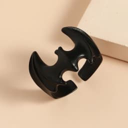 Vintage Punk Ancient Silver Bat Ring Personalized Popular Men and Women Fashion Jewellery Animal Rings Adjustable Opening