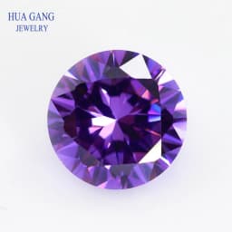 5A Qaulity 1.0~3.0mm Various 20 Colors Loose Cubic Zirconia Stones Round Brilliant Cut Loose CZ Synthetic Gem For Woman Jewelry