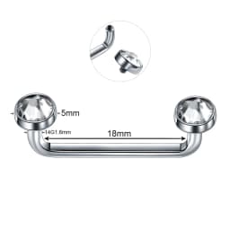 1PC Titanium Dermal Anchor Piercing Sex Body Jewelry Surface Barbell Micro Dermal Piercing Skin Diver Micro Piercing Jewelry
