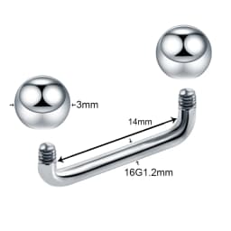 1PC Titanium Dermal Anchor Piercing Sex Body Jewelry Surface Barbell Micro Dermal Piercing Skin Diver Micro Piercing Jewelry