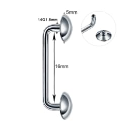 1PC Titanium Dermal Anchor Piercing Sex Body Jewelry Surface Barbell Micro Dermal Piercing Skin Diver Micro Piercing Jewelry