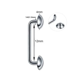 1PC Titanium Dermal Anchor Piercing Sex Body Jewelry Surface Barbell Micro Dermal Piercing Skin Diver Micro Piercing Jewelry