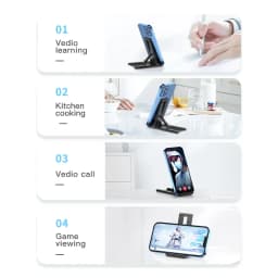 Essager Portable Desktop Holder Foldable Mini Moblie Phone Stand For iPhone 13 Pro Max iPad Xiaomi Desk Bracket Portable Stand
