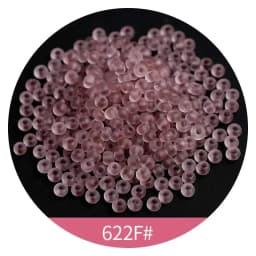 165pcs 3mm Japan Transparent Frosted Glass Beads 8/0 Loose Spacer Seedbeads for Needlework Jewelry Making DIY Sewing Accessories