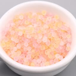 165pcs 3mm Japan Transparent Frosted Glass Beads 8/0 Loose Spacer Seedbeads for Needlework Jewelry Making DIY Sewing Accessories
