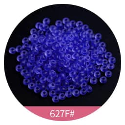 165pcs 3mm Japan Transparent Frosted Glass Beads 8/0 Loose Spacer Seedbeads for Needlework Jewelry Making DIY Sewing Accessories