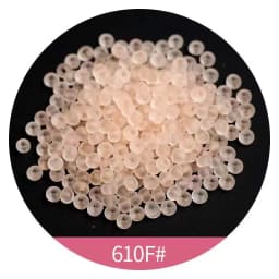 165pcs 3mm Japan Transparent Frosted Glass Beads 8/0 Loose Spacer Seedbeads for Needlework Jewelry Making DIY Sewing Accessories