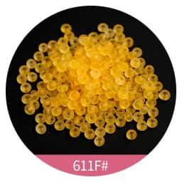 165pcs 3mm Japan Transparent Frosted Glass Beads 8/0 Loose Spacer Seedbeads for Needlework Jewelry Making DIY Sewing Accessories
