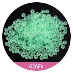 165pcs 3mm Japan Transparent Frosted Glass Beads 8/0 Loose Spacer Seedbeads for Needlework Jewelry Making DIY Sewing Accessories