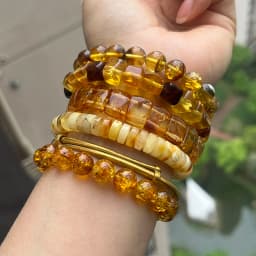 Original Amber Bracelets for Unisex New Genuine Irregular Beads Natural Black Medical Green Healing Jewelry Factory Unique Gift