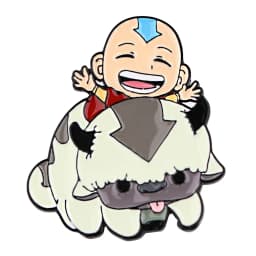 Cartoon Anime Avatar Appa Enamel Pin Cute Anime Badges Brooch for Clothes Backpack Hat Fashion Jewelry Accessories Friends Gifts