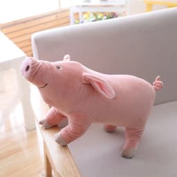 Miaoowa 1pc 25cm Cute Cartoon Pig Plush Toy Stuffed Soft Animal Pig Doll for Children's Gift Kids Toy Kawaii Gift for Girls