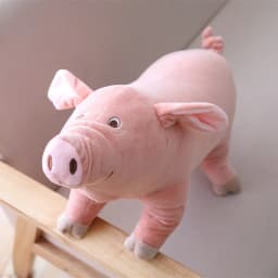 Miaoowa 1pc 25cm Cute Cartoon Pig Plush Toy Stuffed Soft Animal Pig Doll for Children's Gift Kids Toy Kawaii Gift for Girls