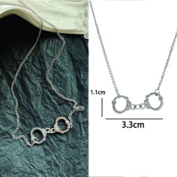 Vintage Design Gun Revolver Pendant Necklace Fashion Retro Geometric Charms Choker Jewelry Party Gift For Women Men