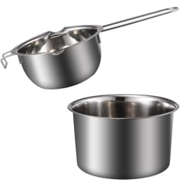 Double Boiler Pot Wax Melting Pot Cheese Melting Pot Chocolate Melting Pot Stainless Steel Chocolate Pot Nice Chic Fine Safe