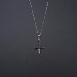 Vintage Narsil Broken Sword Necklace For Men Women Moveis Jewelry Cosplay Cool Punk Sword Pendant Necklace Accessories Gift