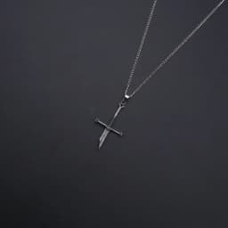 Vintage Narsil Broken Sword Necklace For Men Women Moveis Jewelry Cosplay Cool Punk Sword Pendant Necklace Accessories Gift