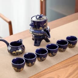 Automatic Kungfu Tea Set Household Simple Pot Cup Ceramic