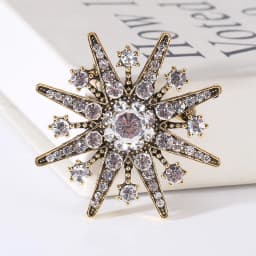 Baroque Vintage Cross Pearl Rhinestone Brooches Pins For Women Lady Luxury Exquitsite Badges Retro Wedding Party Corsage Brooch
