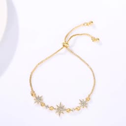 Korean New Luxury Crystal Flower Cubic Zirconia Pendant Bracelet Women Round Butterfly Shiny Rhinestone Bangle Jewelry