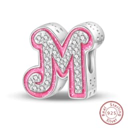 Fit Qikaola Bracelets Charms Plata De Ley 925 Silver 26 Alphabet Letters Charms Beads For Women Fine DIY Birthday Jewelry Gifts
