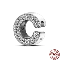 Fit Qikaola Bracelets Charms Plata De Ley 925 Silver 26 Alphabet Letters Charms Beads For Women Fine DIY Birthday Jewelry Gifts