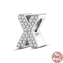 Fit Qikaola Bracelets Charms Plata De Ley 925 Silver 26 Alphabet Letters Charms Beads For Women Fine DIY Birthday Jewelry Gifts