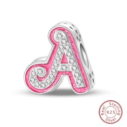 Fit Qikaola Bracelets Charms Plata De Ley 925 Silver 26 Alphabet Letters Charms Beads For Women Fine DIY Birthday Jewelry Gifts