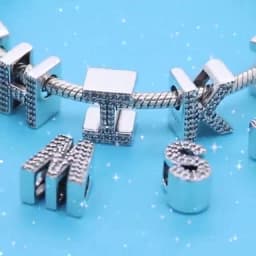 Fit Qikaola Bracelets Charms Plata De Ley 925 Silver 26 Alphabet Letters Charms Beads For Women Fine DIY Birthday Jewelry Gifts