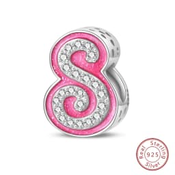 Fit Qikaola Bracelets Charms Plata De Ley 925 Silver 26 Alphabet Letters Charms Beads For Women Fine DIY Birthday Jewelry Gifts