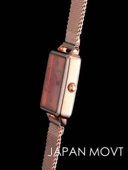 Simple Design Stainless Steel Strap Quartz Machine Core 3ATM Waterproof Wrist Watch Multifunctional Dropshipping Women's Watches