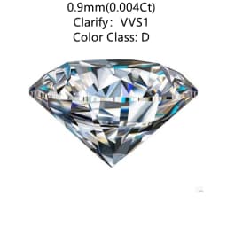 Factory Wholesale 100% Real Moissanite Diamond VVS1 D Color Lab Grown Loose Gems Diy Material for Jewelry