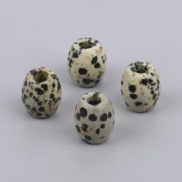 1pcs Natural Stone Turquoise Wood Jasper Opal 16x18mm Big Hole Oval Shape Loose Beads For Crafts DIY Jewelry Making Necklace