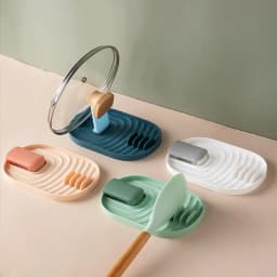 Plastic Spoon Holder Kitchen Cooking Tools Kitchen Spoon Utensil Heat Resistant Storage Shelves Kitchen Accessories