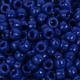 Colorful Pony Beads Fashion Big Hole Beads Kids DIY Bracelet Necklace Making HandCrafts Girls Hair Beads Wholesale
