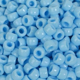 Colorful Pony Beads Fashion Big Hole Beads Kids DIY Bracelet Necklace Making HandCrafts Girls Hair Beads Wholesale