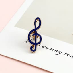 Cool Music Note Enamel Brooches Fashion Guitar Microphone Metal Badges Piano Notes Lapel Pins Musician Jewelry Gifts for Friends