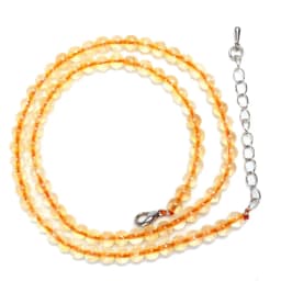 Natural 4mm Crystal Quartz Tourmaline Lapis Lazuli Beads Necklace Garnet Multiple Colors Gifts for Girls Fashion Bracelet Choker