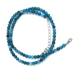 Natural 4mm Crystal Quartz Tourmaline Lapis Lazuli Beads Necklace Garnet Multiple Colors Gifts for Girls Fashion Bracelet Choker