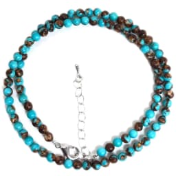 Natural 4mm Crystal Quartz Tourmaline Lapis Lazuli Beads Necklace Garnet Multiple Colors Gifts for Girls Fashion Bracelet Choker