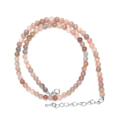 Natural 4mm Crystal Quartz Tourmaline Lapis Lazuli Beads Necklace Garnet Multiple Colors Gifts for Girls Fashion Bracelet Choker
