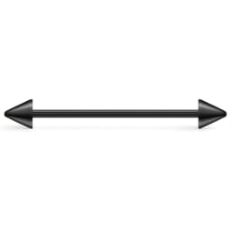WKOUD Balls Cone Gauge Industrial Barbell Cartilage Earring Body Piercing Jewelry 35mm 38mm 40mm