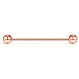 WKOUD Balls Cone Gauge Industrial Barbell Cartilage Earring Body Piercing Jewelry 35mm 38mm 40mm