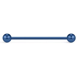 WKOUD Balls Cone Gauge Industrial Barbell Cartilage Earring Body Piercing Jewelry 35mm 38mm 40mm