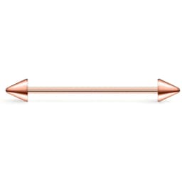WKOUD Balls Cone Gauge Industrial Barbell Cartilage Earring Body Piercing Jewelry 35mm 38mm 40mm
