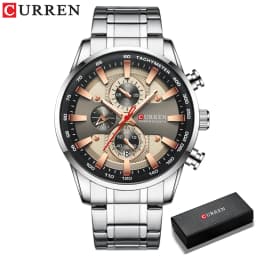 CURREN New Mens Watches Quartz Business Waterproof Watch Man Watches Top Brand Luxury WristWatch Men Chronograph Reloj Hombre