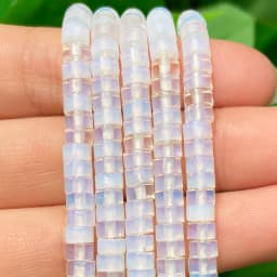 Natural Turquoises Quartz Lapis Lazuli Rondelle Spacer Beads 4*2mm Flat Round Disc Stone Beads for Jewelry DIY Making Bracelet